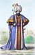 Turkey: 19th century French illustration of Ottoman Sultan Suleyman the Magnificent (r. 1520-1566)